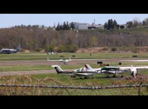 Danbury Taxiing Plane